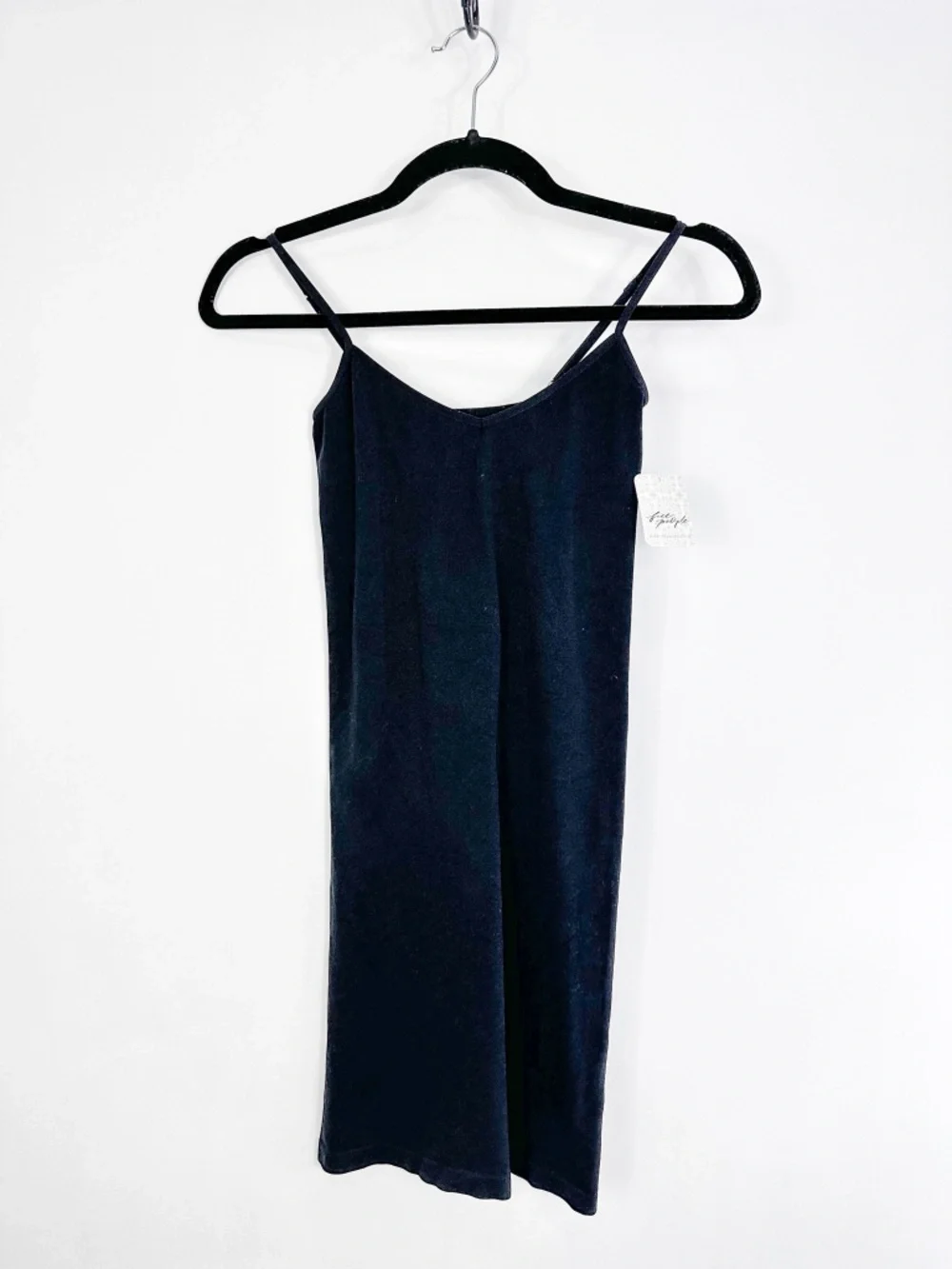 Intimately Free People Black Bodycon Cami Slip
